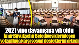 2021 yine dayanışma yılı oldu