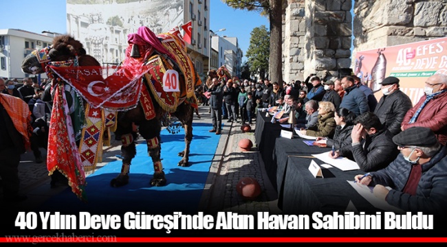 40 Yılın Deve Güreşi’nde Altın Havan Sahibini Buldu