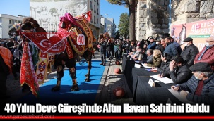 40 Yılın Deve Güreşi’nde Altın Havan Sahibini Buldu