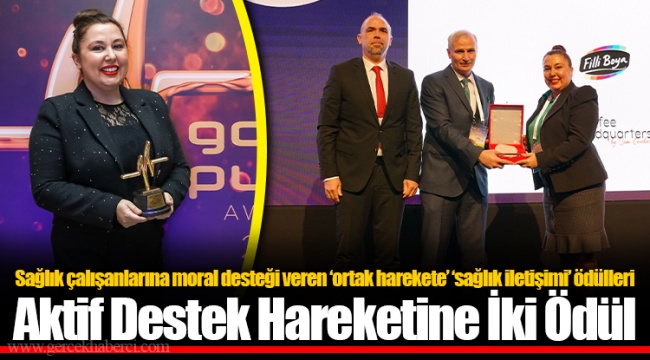 Aktif Destek Hareketine İki Ödül
