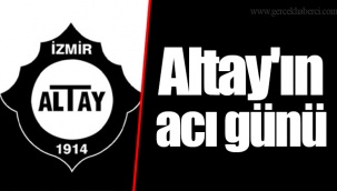 Altay'ın acı günü