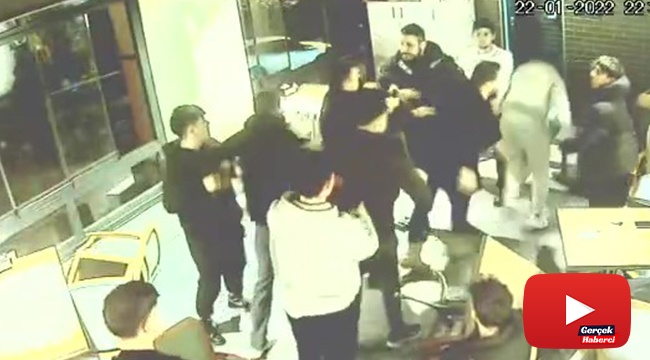 Arkadaşların hırsızlık kavgasında yumruklar havada uçuştu