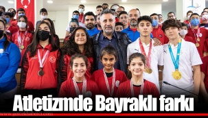 Atletizmde Bayraklı farkı