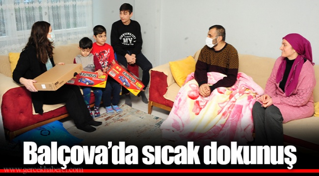 Balçova’da sıcak dokunuş
