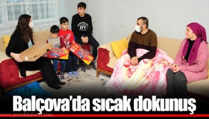 Balçova’da sıcak dokunuş