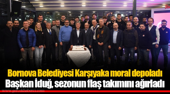 Başkan İduğ, sezonun flaş takımını ağırladı