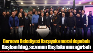 Başkan İduğ, sezonun flaş takımını ağırladı