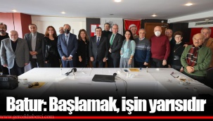 Batur: Başlamak, işin yarısıdır