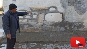 Binlerce yıllık tarihin üstüne ev yaptılar