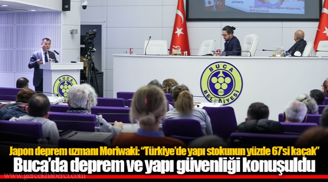 Buca’da deprem ve yapı güvenliği konuşuldu