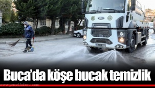Buca’da köşe bucak temizlik