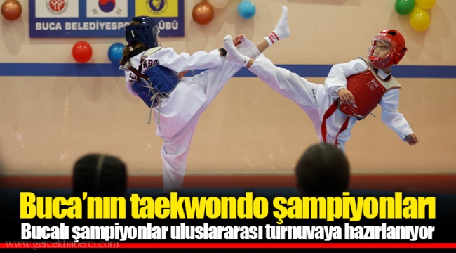 Buca’nın taekwondo şampiyonları