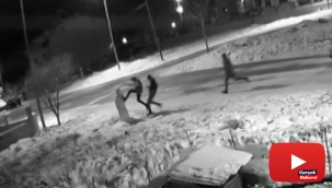 Çalandan sonra kardan adam döveni de gördük