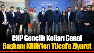 CHP Gençlik Kolları Genel Başkanı Killik’ten Yücel’e Ziyaret