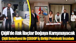 Çiğli’de Atık İlaçlar Doğaya Karışmayacak