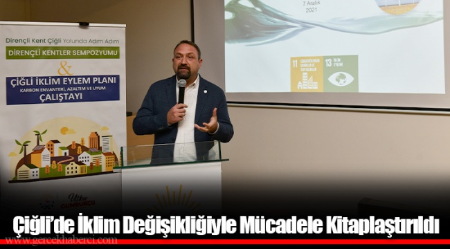 Çiğli’de İklim Değişikliğiyle Mücadele Kitaplaştırıldı