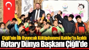 Çiğli'nin İlk Oyuncak Kütüphanesi Kaklıç’ta Açıldı