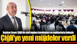 Çiğli’ye yeni müjdeler verdi
