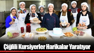 Çiğlili Kursiyerler Harikalar Yaratıyor