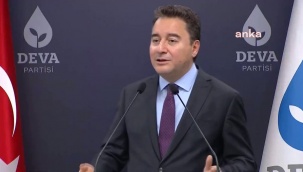 DEVA Partisi Genel Başkanı Ali Babacan: