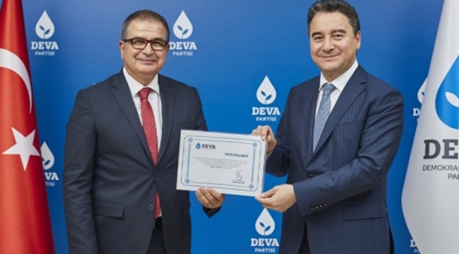 DEVA Partisi Manisa İl Başkanı Prof. Dr. Süreyya Sakınç, istifa etti
