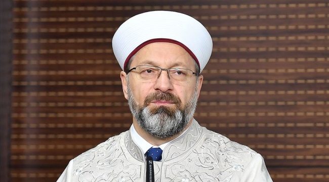 Diyanet İşleri Başkanı Ali Erbaş: Dünyanın dengesini muhafaza etmek İslam ile mümkündür