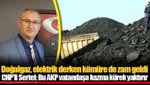 Doğalgaz, elektrik derken kömüre de zam geldi