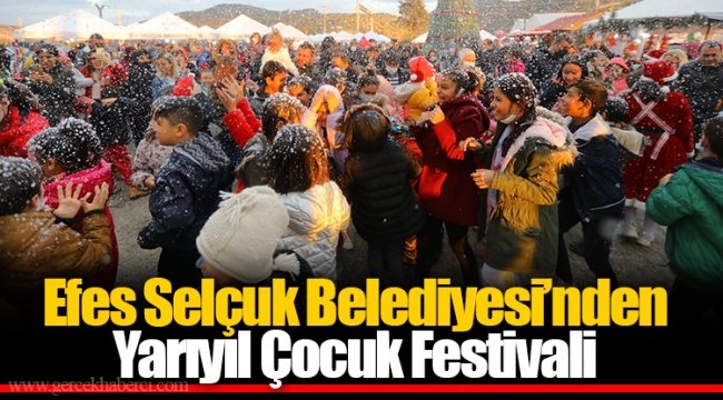 Efes Selçuk Belediyesi’nden Yarıyıl Çocuk Festivali