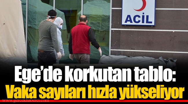Ege'de korkutan tablo: Vaka sayıları hızla yükseliyor
