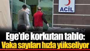 Ege'de korkutan tablo: Vaka sayıları hızla yükseliyor