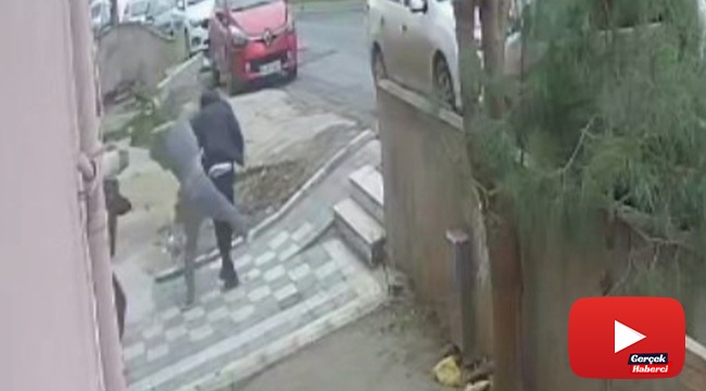 Elektrik kesen görevlilere "mınçıka" ile dayak kamerada