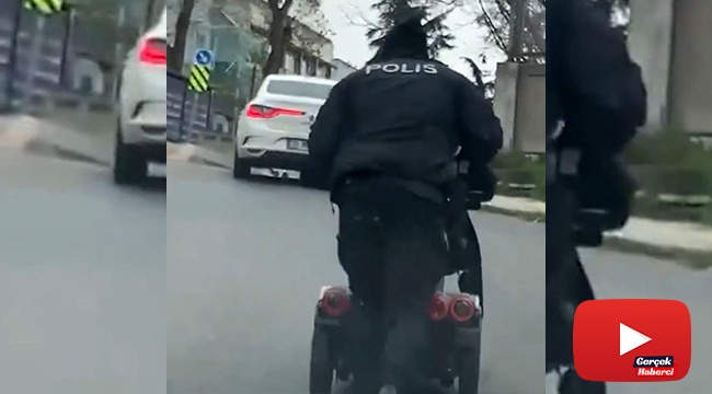 Engelli vatandaşa polisten yardım eli