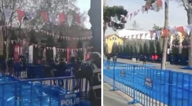 Erdoğan AK Parti'nin kalesinde: Meydan boş kaldı