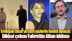 Erdoğan Aksu'yu sert sözlerle hedef almıştı: Dikkat çeken Fahrettin Altun iddiası