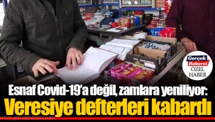 Esnaf Covid-19’a değil, zamlara yeniliyor: Veresiye defterleri kabardı