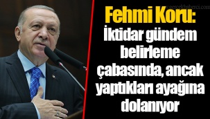 Fehmi Koru: İktidar gündem belirleme çabasında, ancak yaptıkları ayağına dolanıyor