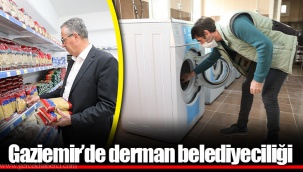 Gaziemir’de derman belediyeciliği