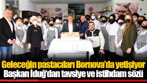 Geleceğin pastacıları Bornova’da yetişiyor
