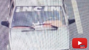 Hırsızları otomobilin ön camındaki 'İncim' yazısı ele verdi