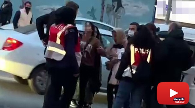 Hırsızlık yaptılar, yakalanınca soyunup cam parçası ile polise saldırdılar