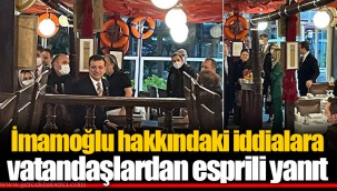 İmamoğlu hakkındaki iddialara vatandaşlardan esprili yanıt
