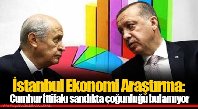 İstanbul Ekonomi Araştırma: Cumhur İttifakı sandıkta çoğunluğu bulamıyor