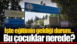 İşte eğitimin geldiği durum...Bu çocuklar nerede?