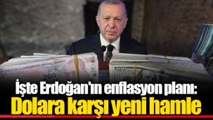 İşte Erdoğan'ın enflasyon planı: Dolara karşı yeni hamle