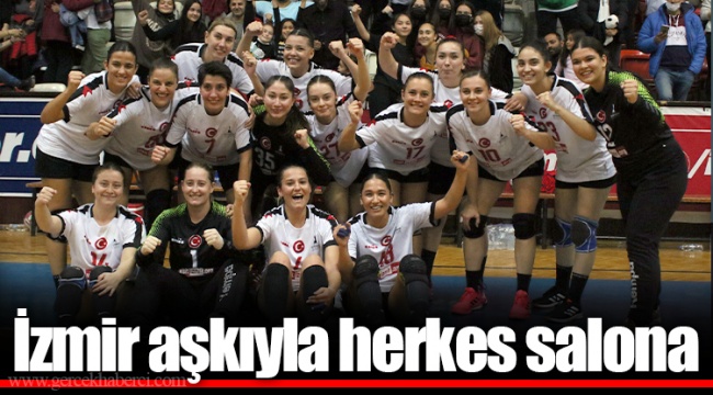 İzmir aşkıyla herkes salona