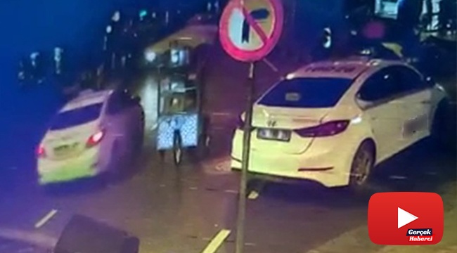 Kafasına siyah poşet taktı, simitçinin ekmek teknesini çaldı