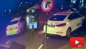 Kafasına siyah poşet taktı, simitçinin ekmek teknesini çaldı