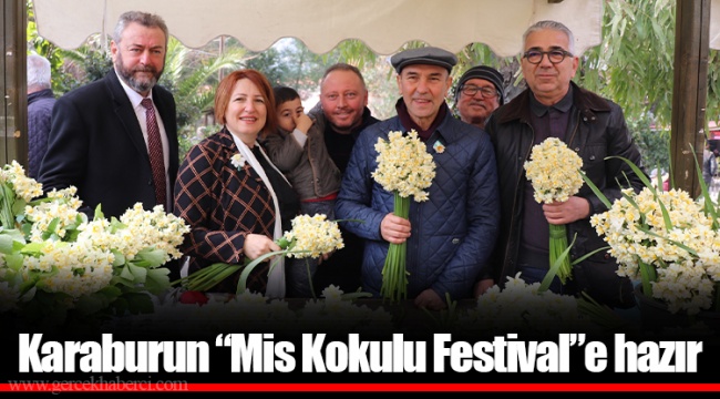 Karaburun “Mis Kokulu Festival”e hazır