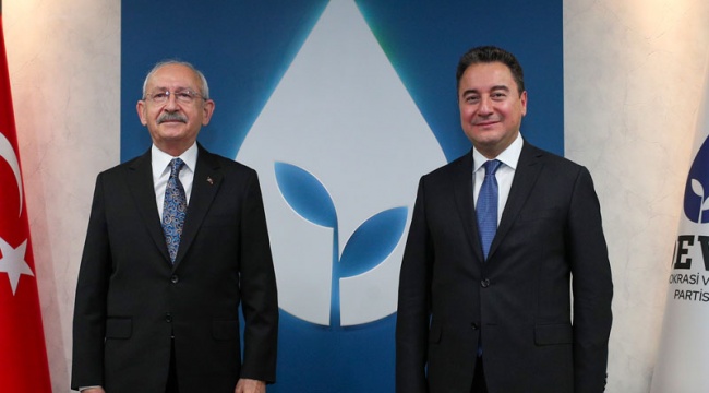 Kılıçdaroğlu ve Babacan&#039;dan ortak açıklama; gündem, güçlendirilmiş parlamenter sisteme geçişin yol haritası