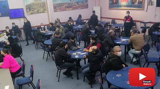 Kolpaçino kumarhanesine bir baskın daha